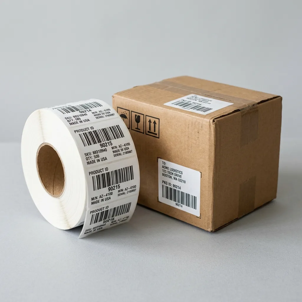 Pabrik Label Barcode Custom