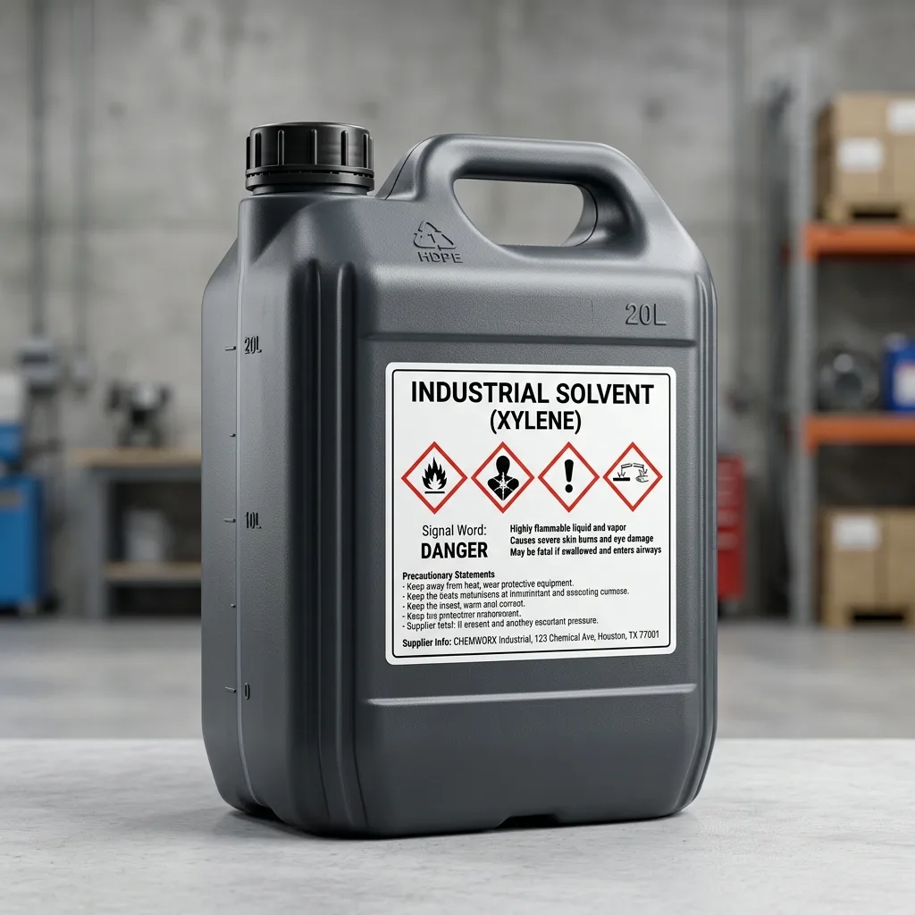 Cetak Label Kimia Standard GHS